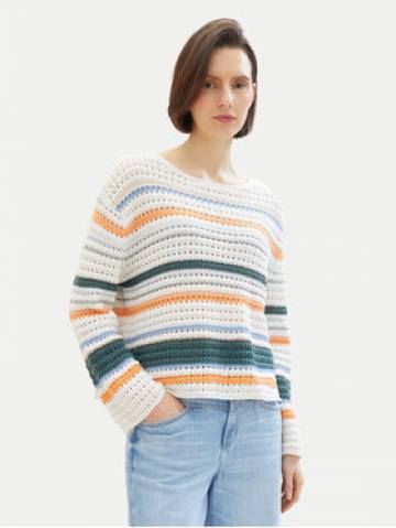 Tom Tailor Светр 1040352 Кольоровий Loose Fit Tom Tailor Светр 1040352 Кольоровий Loose Fit