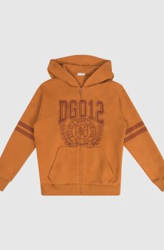 Детская коричневая спортивная куртка