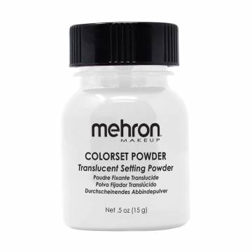 Пудра-закрепитель для макияжа и грима лица Mehron Colorset Powder, 15 г