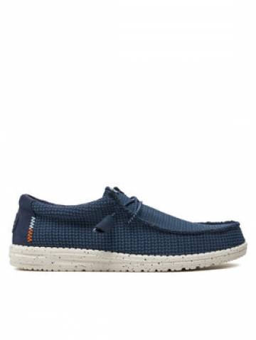 Hey Dude Мокасини Wally Sport Mesh 40403-410 Cиній Hey Dude Мокасини Wally Sport Mesh 40403-410 Cиній