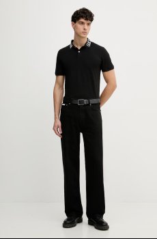 Guess поло для мужчин из хлопка с эластаном NOLAN