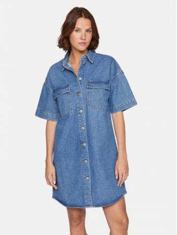 Vila Джинсова сукня Maya 14105190 Голубий Regular Fit Vila Джинсова сукня Maya 14105190 Голубий Regular Fit