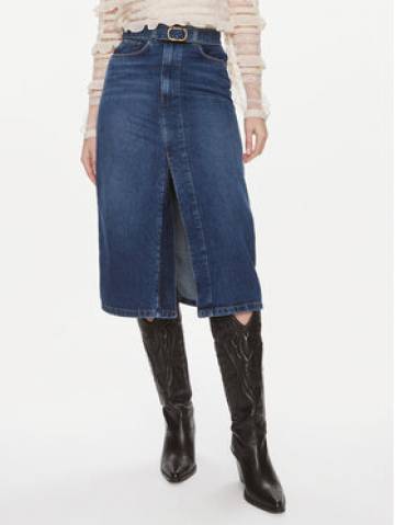 TWINSET Джинсова спідниця 241TP2661 Cиній Regular Fit TWINSET Джинсова спідниця 241TP2661 Cиній Regular Fit
