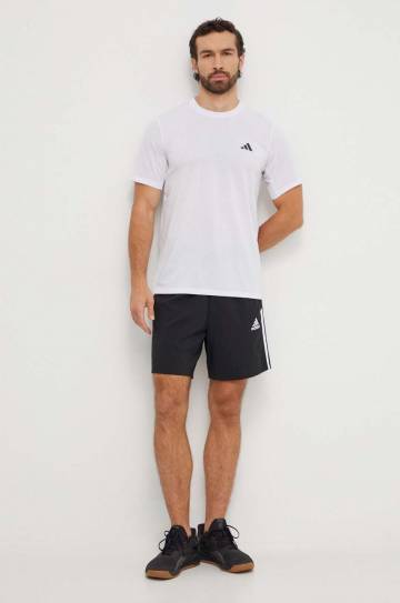 Футболка для тренинга adidas Performance TR-ES цвет белый однотонная Футболка для тренинга adidas Performance TR-ES цвет белый однотонная