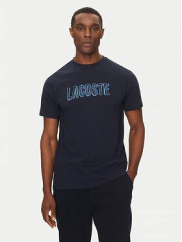 Lacoste Футболка TH8916 Cиній Regular Fit Lacoste Футболка TH8916 Cиній Regular Fit