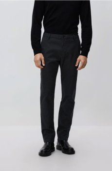 Reserved - Картаті штани-чиноси - чорний - 262BK-99P