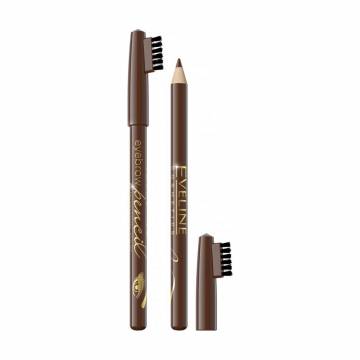 Контурный карандаш для бровей Eveline Cosmetics Eyebrow Pencil коричневый, 1.2 г Контурный карандаш для бровей Eveline Cosmetics Eyebrow Pencil коричневый, 1.2 г
