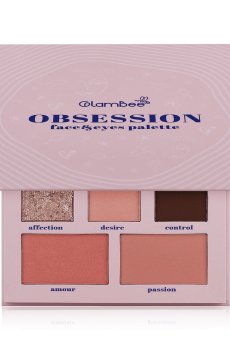 Палетка для макияжа лица и глаз GlamBee Obsession, 17 г