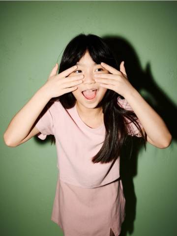 Reserved - GIRLS` BLOUSE - пильно-рожевий - 435DA-39X Reserved - GIRLS` BLOUSE - пильно-рожевий - 435DA-39X