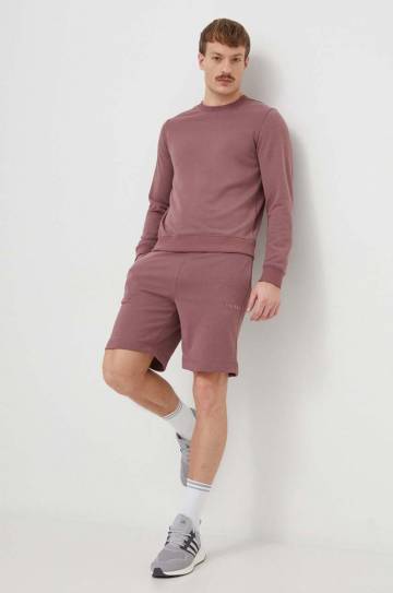 Кофта для тренинга Calvin Klein Performance цвет розовый однотонная Кофта для тренинга Calvin Klein Performance цвет розовый однотонная