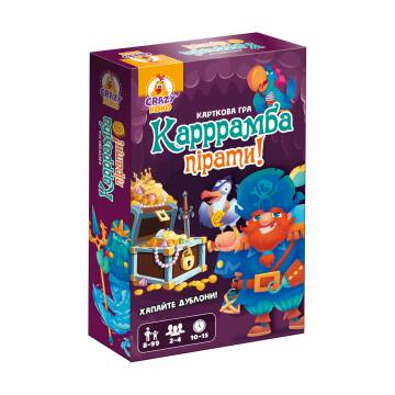 Настольная игра Vladi Toys Карррамба пираты! 11.5*4*18.5 см, от 8 лет, 62 элемента (VT8077-07) Настольная игра Vladi Toys Карррамба пираты! 11.5*4*18.5 см, от 8 лет, 62 элемента (VT8077-07)