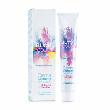 Крем-краска для волос Punti Di Vista Blast & Color Hair Coloring Cream с коллагеном и кератином, Wild Green, 100 мл Крем-краска для волос Punti Di Vista Blast & Color Hair Coloring Cream с коллагеном и кератином, Wild Green, 100 мл