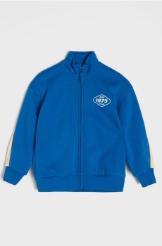 Світшот-бомбер - синій