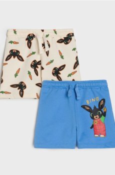 Бавовняні шорти Bing - mid blue