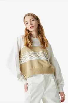 Женская коричневая толстовка. Коричневый 34 Lacoste SF031616B