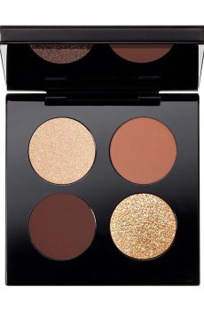 Палетка теней для век Pat McGrath Labs Divine Bronze Luxe Quad: Venusian Sunrise, 5.2 г