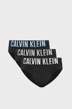 Мужские черные брифы (3 шт) Черный XXL Calvin Klein 000NB3607A