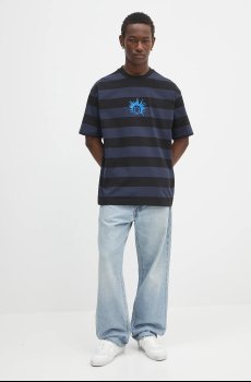 Хлопковая футболка Hugo Blue Nisite