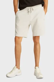 Мужские белые шорты CHUNKY WAFFLE Белый XL Calvin Klein Jeans J30J327247