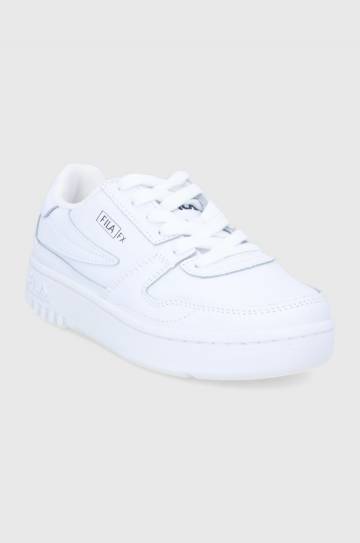 Кожаные кроссовки Fila FXVentuno цвет белый FFW0003 Кожаные кроссовки Fila FXVentuno цвет белый FFW0003