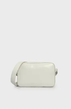 Женская светло-серая сумка EMBOSSED LOGO CAMERA BAG Серый ONESIZE Calvin Klein K60K612555