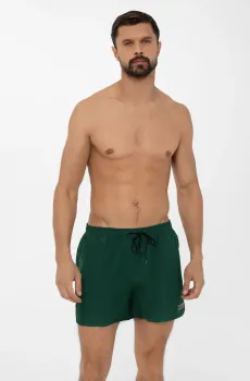 Мужские темно-зеленые плавательные шорты Зеленый XL MARC&ANDRE MS25-02