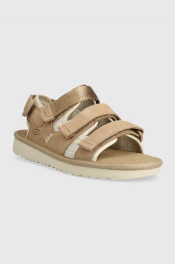 Детские сандалии UGG GOLDENCOASMULTISTRAP цвет бежевый Детские сандалии UGG GOLDENCOASMULTISTRAP цвет бежевый