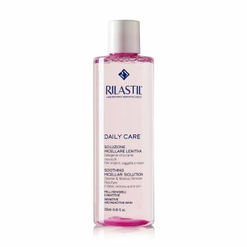 Очищающая мицеллярная вода для лица и глаз Rilastil Daily Care Soluzione Micellare Lenitiva для чувствительной кожи, 250 мл Очищающая мицеллярная вода для лица и глаз Rilastil Daily Care Soluzione Micellare Lenitiva для чувствительной кожи, 250 мл