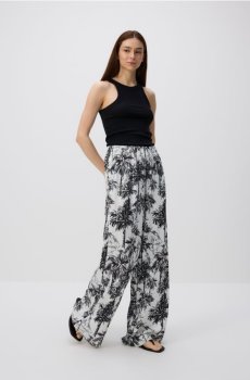 Reserved - Штани з візерунком - різнобарвний - ZQ696-MLC