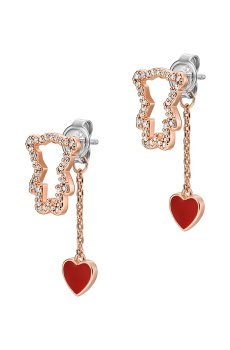 Позолоченные серьги Emporio Armani