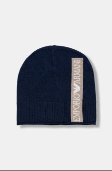 Детская шапка и шарф с примесью шерсти Emporio Armani