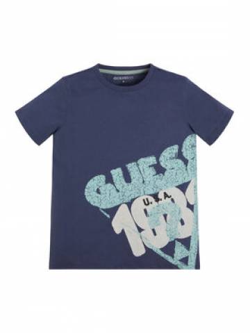 Guess Футболка L3GI20 K8HM3 Фіолетовий Regular Fit Guess Футболка L3GI20 K8HM3 Фіолетовий Regular Fit