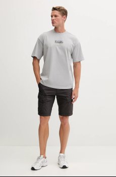 Хлопковая футболка Napapijri S-Cortona