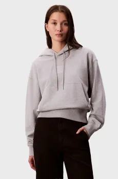 Женское серое худи PREMIUM TERRY Серый M Calvin Klein LV044D204G