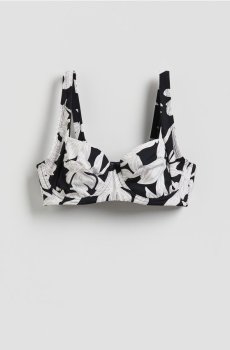 Reserved - Верх пляжного купальника - чорний - 367HP-99X