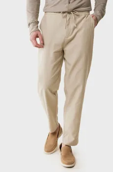 Мужские бежевые льняные брюки ETHAN Бежевый M Mexx MF007000651M