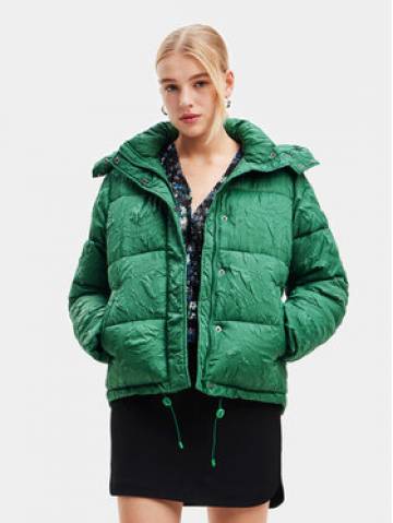 Desigual Пуховик 23WWEW72 Зелений Regular Fit Desigual Пуховик 23WWEW72 Зелений Regular Fit