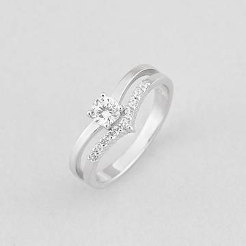 Серебряное кольцо Minimal 10467-16 16 Серебряное кольцо Minimal 10467-16 16