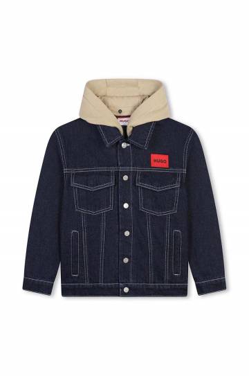 Детская джинсовая куртка HUGO G00158