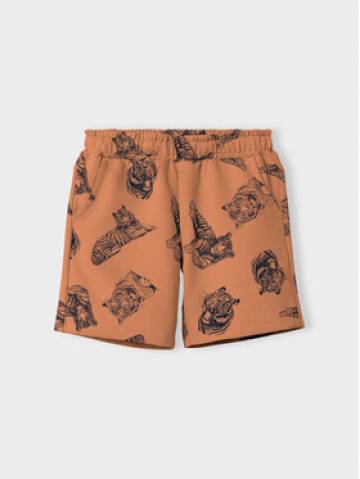 NAME IT Спортивні шорти 13202905 Оранжевий Regular Fit NAME IT Спортивні шорти 13202905 Оранжевий Regular Fit