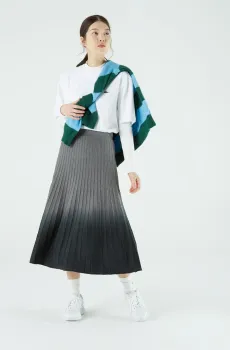 Женская серая юбка Серый 38 Lacoste JF222424G