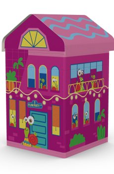 Подарочный бокс Bob Snail Snail City с игрушкой, Plum Party, 12 продуктов