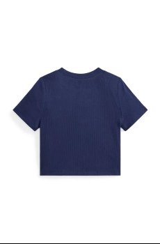 Детская хлопковая футболка Polo Ralph Lauren