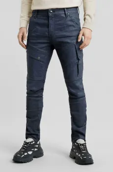 Мужские темно-синие джинсы Airblaze 3D Skinny Синий 28-30 G-Star RAW D16129,D634