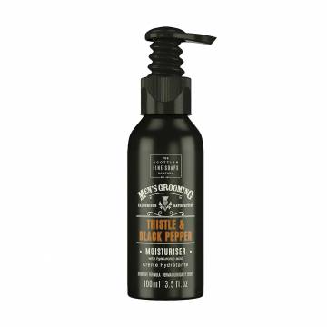 Мужской увлажняющий крем для лица Scottish Fine Soaps Mens Grooming Thistle & Black Pepper Moisturiser, 100 мл Мужской увлажняющий крем для лица Scottish Fine Soaps Mens Grooming Thistle & Black Pepper Moisturiser, 100 мл