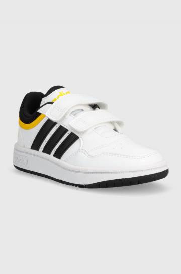Детские кроссовки adidas Originals HOOPS 3.0 CF C цвет белый Детские кроссовки adidas Originals HOOPS 3.0 CF C цвет белый