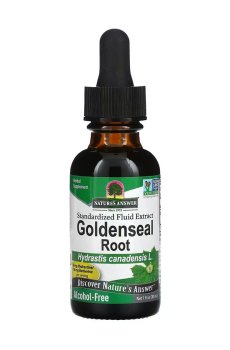 Экстракт желтокорня Natures Answer Goldenseal Root 1000 мг, в жидкости, 30 мл