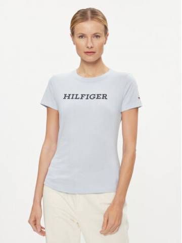 Tommy Hilfiger Футболка WW0WW38872 Блакитний Slim Fit