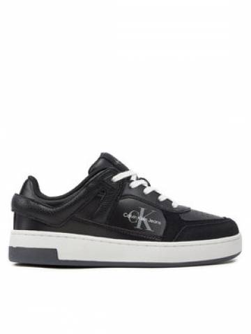 Calvin Klein Jeans Снікерcи Basket Cupsole Low Mix Ml Mtr YW0YW01490 Чорний Calvin Klein Jeans Снікерcи Basket Cupsole Low Mix Ml Mtr YW0YW01490 Чорний