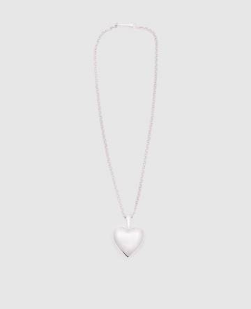 Серебряная цепочка с подвеской Voluptuous Heart в виде сердца Серебряная цепочка с подвеской Voluptuous Heart в виде сердца